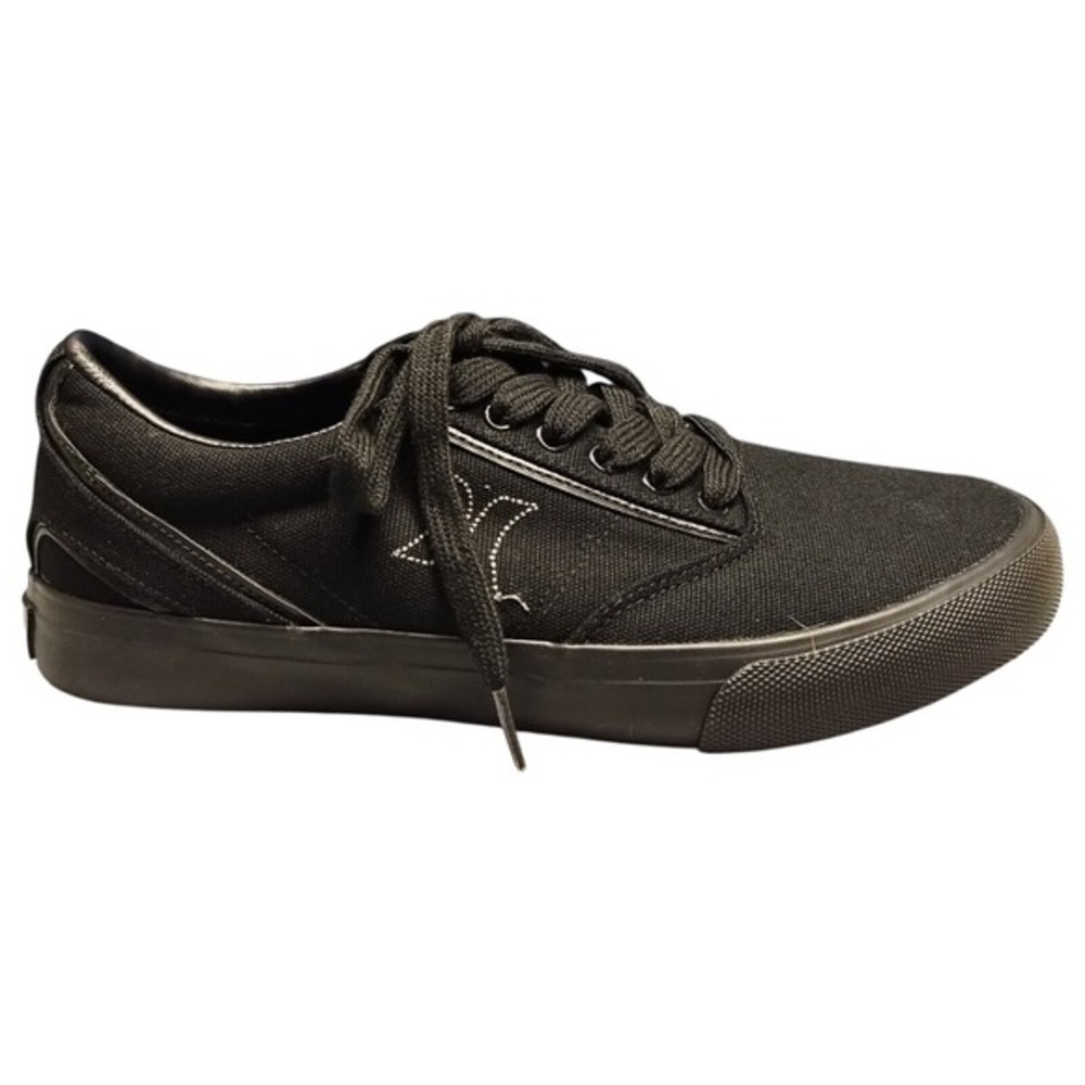 Hurley Arlo Sneakers Men 8.5 Black Lace-Up Canvas Lightweight Breathable 1578011